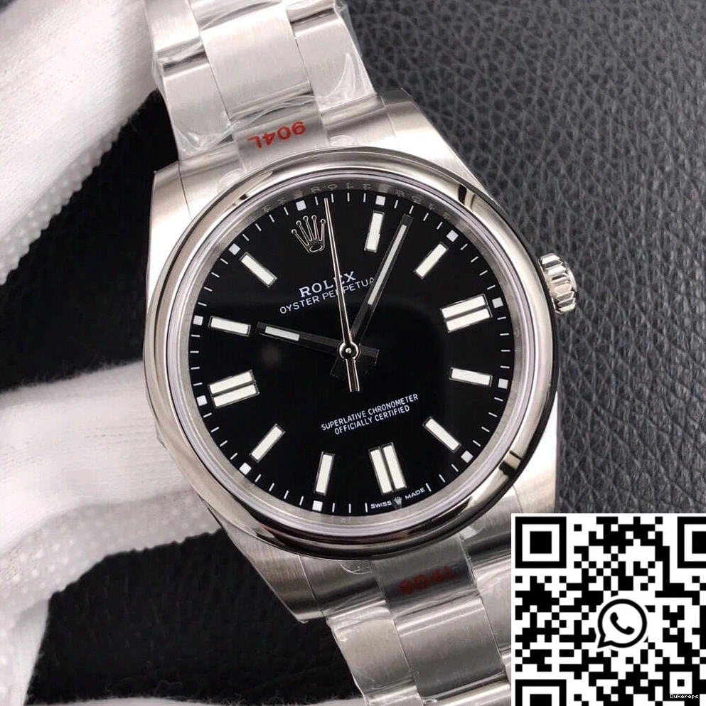 Black Dial Perpetual Rolex Factory EW Oyster 41MM M124300-0002 0401